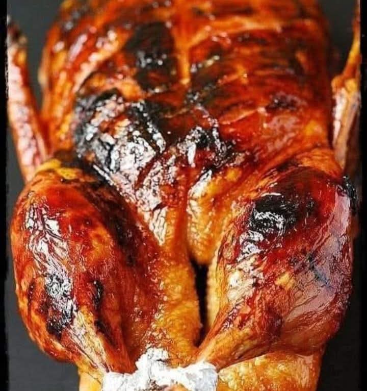 البط المشوى فى الفرن .. (Roast Duck) .. 