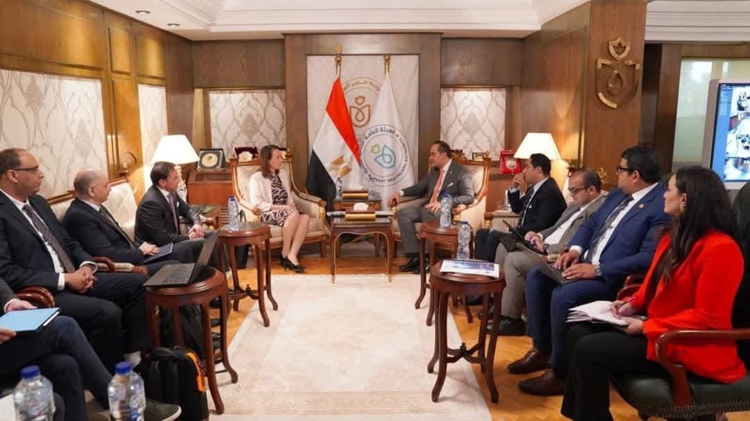 رئيس هيئة الرعاية الصحية يبحث تعزيز التعاون مع شركة “ألفاريز آند مارسال”