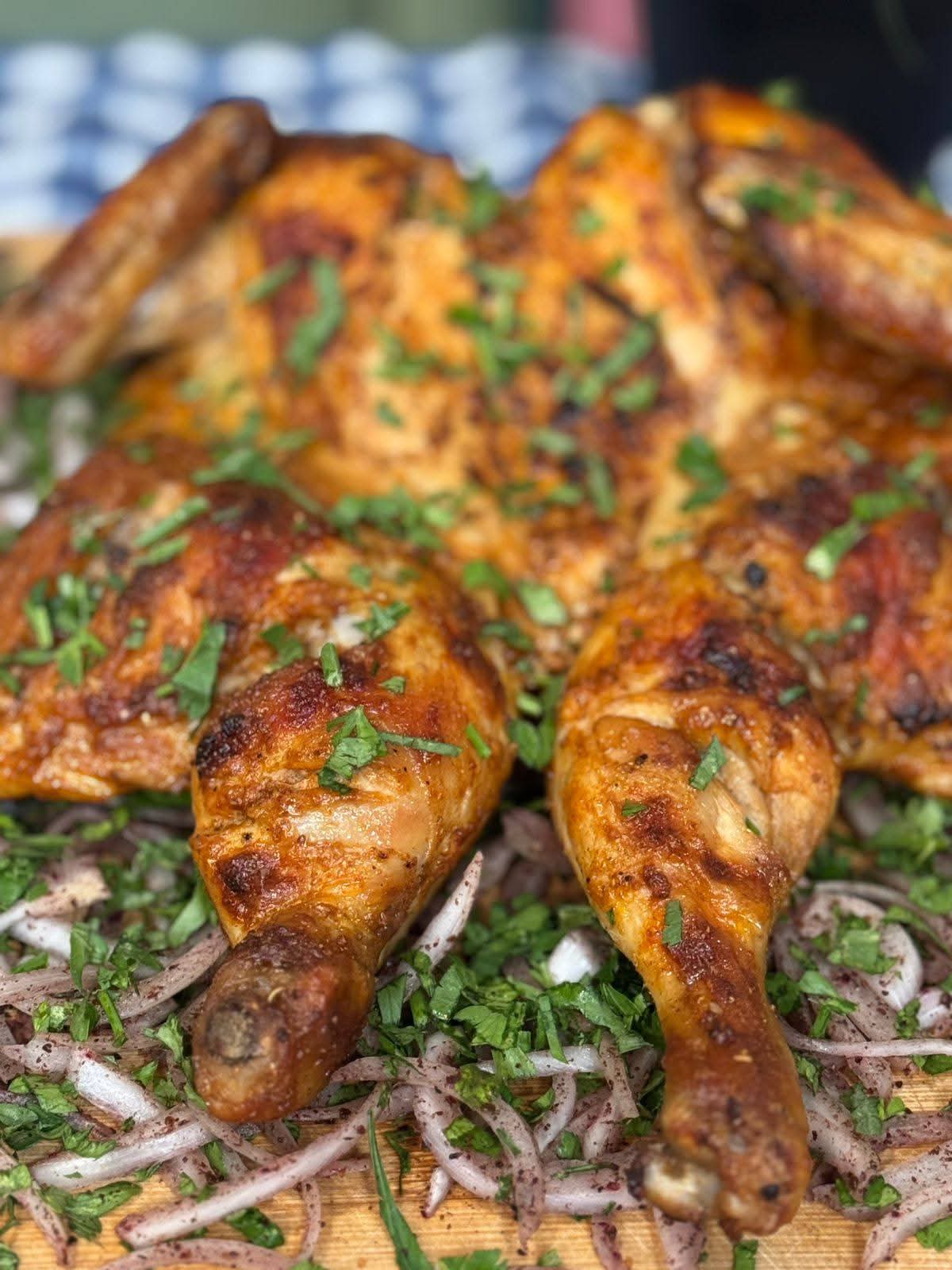 أحلى فراخ مشوية مع أرز بالكبد والقوانص حكاية