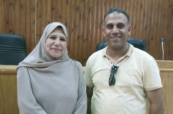 تهنئة قلبية للأستاذة منال محمد عبد العظيم