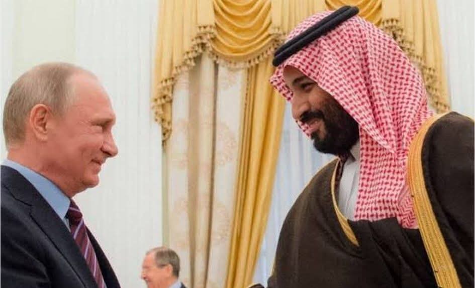 رسالة من بوتين إلى ولي العهد السعودي لتعزيز التعاون المشترك