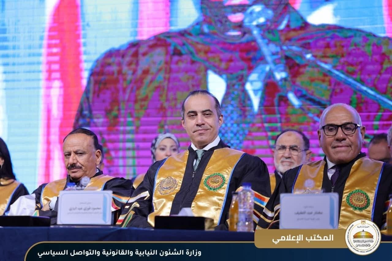 وزير الشئون النيابية والقانونية: يحضر حفل تخرج دفعة جديدة من خريجي الأكاديمية العربية للعلوم والتكنولوجيا والنقل البحري بمدينة العلمين 