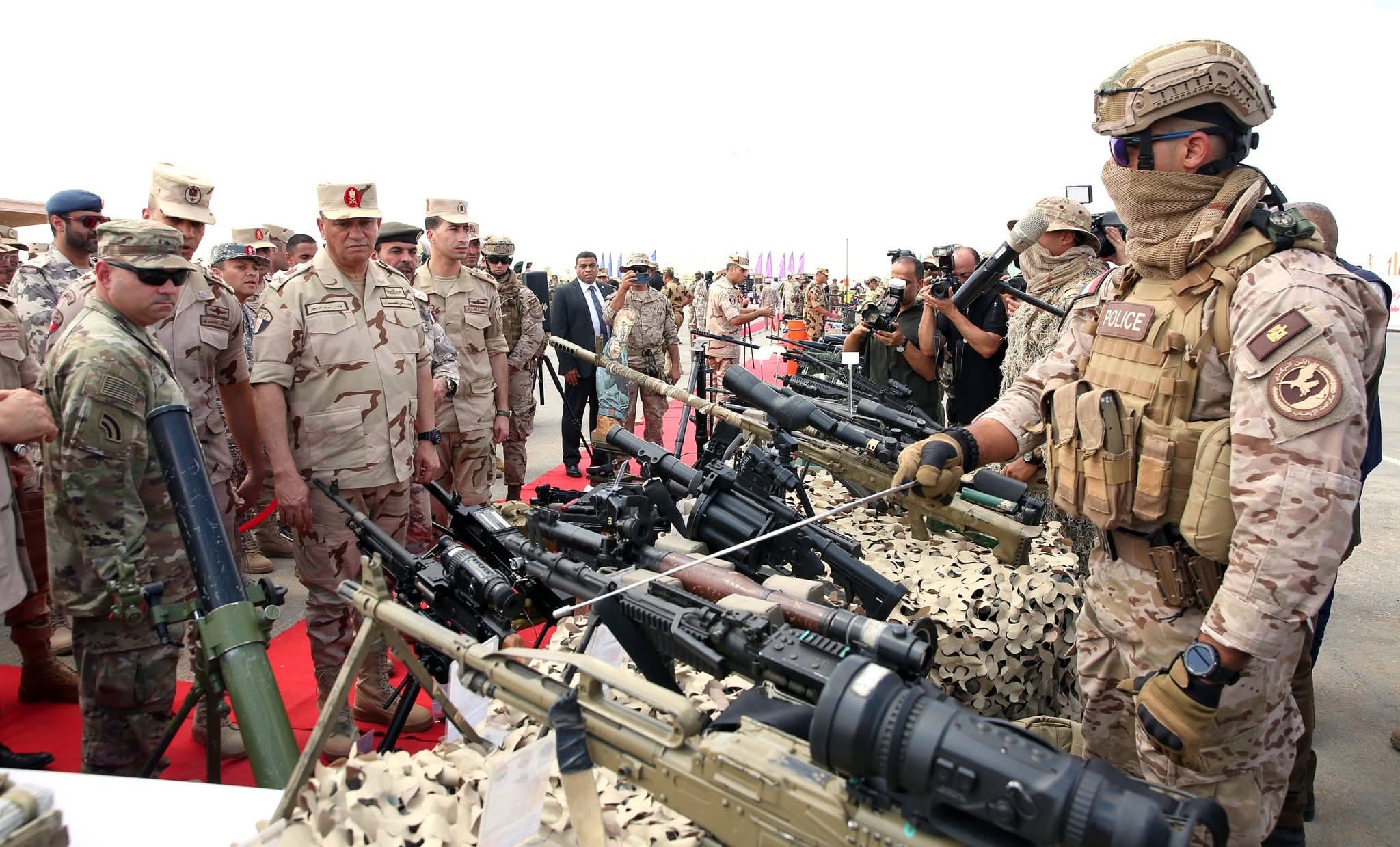 بدء فعاليات التدريب المصرى الأمريكى المشترك ” النجم الساطع – 2025 “