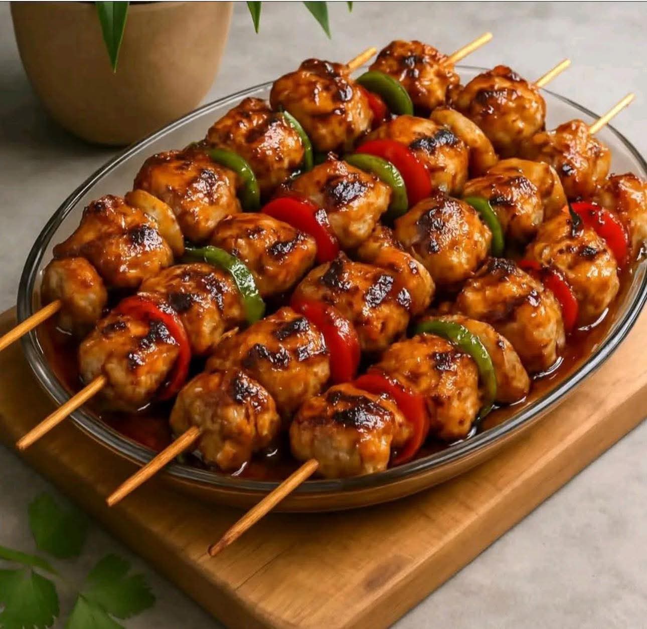 شيش طاووق دجاج (بطريقة سهلة وطعم رهيب)