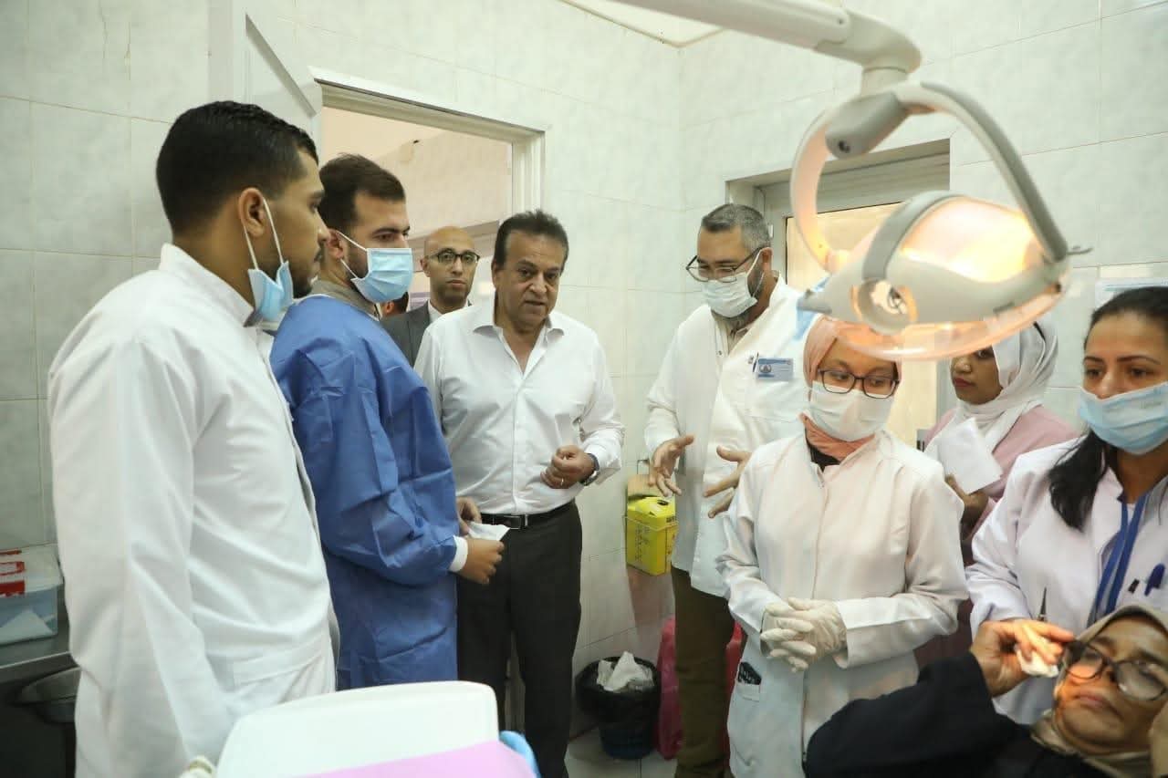 نائب رئيس الوزراء ووزير الصحة: يتفقد مستشفى الشروق المركزي في زيارة ميدانية مفاجئة