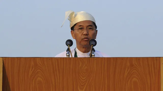 وفاة الرئيس المؤقت لميانمار الذي عينه المجلس العسكري